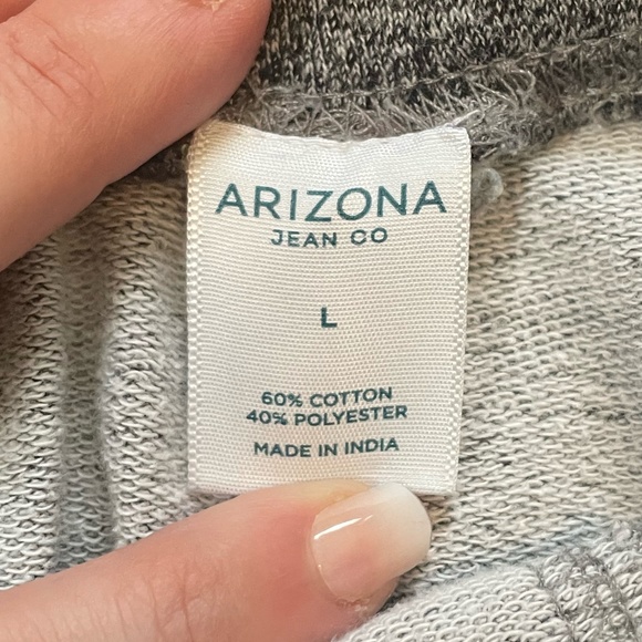 Boys - Arizona Gray Drawstring Sweatpant Joggers w/Pockets - Size Large - Picture 3 of 3